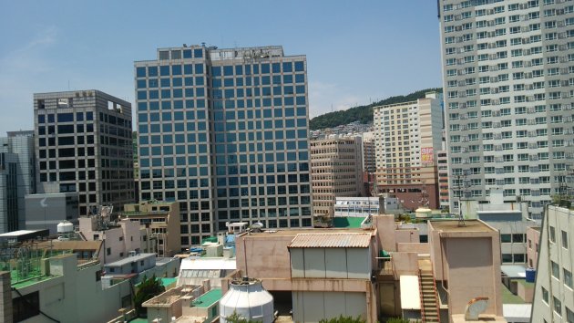 中央駅方面の風景